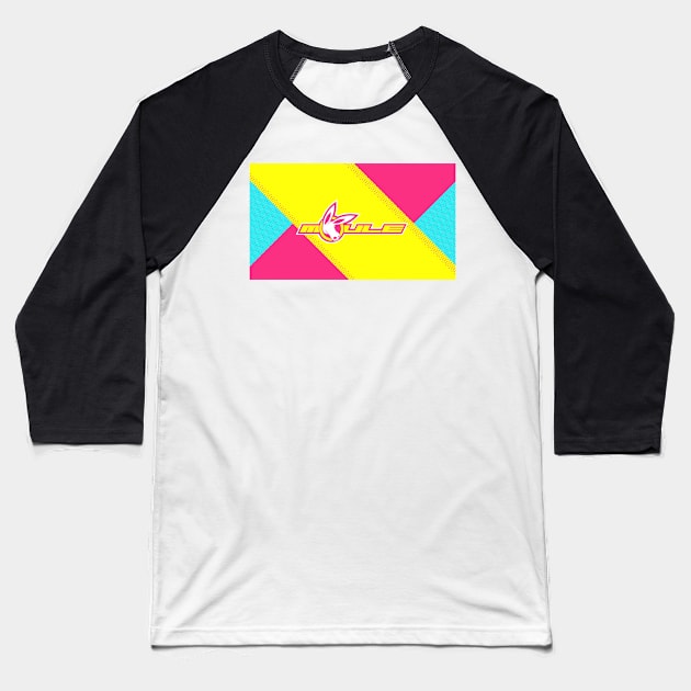 MOULE Logotype CMYK Style Baseball T-Shirt by MOULE